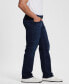 ფოტო #3 პროდუქტის Men's Dark Wash Regular Straight Jeans