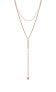 Elegant bronze necklace VGX1760RG/RE