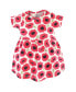 ფოტო #3 პროდუქტის Baby Girls Baby Organic Cotton Dress and Cardigan 2pc Set, Poppy