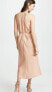 Joie 247746 Womens Tanika Wrap Dress Sleeveless Warm Blush Size Large