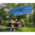 Фото #3 товара Садовый зонт Uniprodo Parasol ogrodowy uchylny okrągły śр. 300 см Niebiesкий