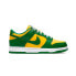 Фото #2 товара Кроссовки Nike Dunk Low Brazil (2020) (Желтый, Зеленый)