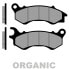 BRENTA MOTO 3130 organic rear Brake Pads