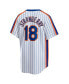 Фото #4 товара Men's Darryl Strawberry White New York Mets Home Cooperstown Collection Player Jersey