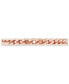 ფოტო #3 პროდუქტის Polished Curb Chain Link Stack Band in 14k Rose Gold