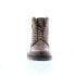 Фото #3 товара Roan by Bed Stu Peterson F805078 Mens Brown Leather Lace Up Casual Dress Boots