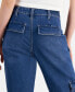 Фото #7 товара Juniors' High-Rise Baggy Straight Cargo Jeans