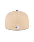 Фото #2 товара Men's Peach, Purple Los Angeles Dodgers 1988 World Series Side Patch 59FIFTY Fitted Hat