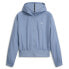 Фото #1 товара Puma Train Favorite Woven Full Zip Jacket Womens Blue Casual Athletic Outerwear