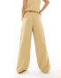 Фото #5 товара Nobody's Child James wide leg trousers co-ord in cream