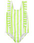 Фото #5 товара Toddler Striped 1-Piece Swimsuit 2T