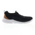 Фото #2 товара Skechers Relaxed Fit Solvano Gaten Mens Black Lifestyle Sneakers Shoes