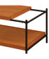 Фото #5 товара Oaken Coffee Table, Honey Oak & Black