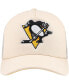 Men's Cream Pittsburgh Penguins Foam Front Trucker Adjustable Hat