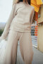 Фото #20 товара Мягкий свитер с декоративной строчкой спереди ZARA