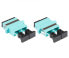 Good Connections LW-K208 - SC - Female/Female - OM3 - Aqua colour - Multi-mode - Ceramic