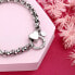 Elegant steel bracelet with Drops crystal SCZ1286