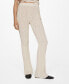 Фото #1 товара Women's Ribbed Flared Trousers