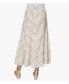 ფოტო #1 პროდუქტის Women's Striped Linen On The Move Skirt