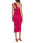 Фото #2 товара Michael Kors Collection Ruched One Shoulder Dress Women's