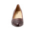 Фото #3 товара Trotters Kiki T1957-627 Womens Burgundy Narrow Leather Pumps Heels Shoes