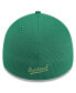 Фото #3 товара Men's White, Green Oakland Athletics 2024 St. Patrick's Day 39THIRTY Flex Fit Hat
