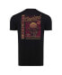 Фото #2 товара Men's Black Cleveland Cavaliers Comfy Tri-Blend T-Shirt