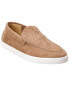 Фото #1 товара Christian Louboutin Varsiboat Suede Loafer Men's Brown 41