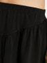 Фото #2 товара Noisy May low waisted ruffle mini skirt in black