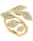 ფოტო #1 პროდუქტის EFFY® Diamond Vine Motif Bypass Ring (5/8 ct. t.w.) in 14k Gold