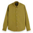 SCOTCH & SODA Seasonal Essentials Solid long sleeve shirt