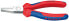 KNIPEX 20 02 140 - Needle-nose pliers - Chromium-vanadium steel - Plastic - Blue/Red - 14 cm - 137 g