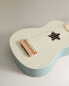 Children's toy wooden guitar