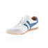 Фото #7 товара Gola Harrier 50 CMA001 Mens White Leather Lace Up Lifestyle Sneakers Shoes