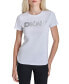 ფოტო #1 პროდუქტის Women's Logo-Graphic Crewneck T-Shirt