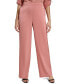 ფოტო #1 პროდუქტის Women's Satin Pull-On Pants