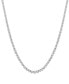 Macy's diamond Tennis Necklace (3 ct. t.w.) in 14k White Gold or 14k Yellow Gold 17.5 - фото #1