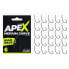 RIDGEMONKEY Ape-X Medium Curve Barbed Single Eyed Hook