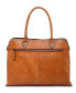 ფოტო #9 პროდუქტის Women's Genuine Leather Soul Stud Satchel Bag