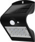 Фото #1 товара Kinkiet V-TAC Lampa Solarna Ścienna LED z czujnikiem ruchu VT-767 1.5W 220lm Czarny IP65 8277