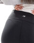 New Balance Nb sleek pocket high rise legging 27" in black