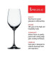 Фото #2 товара Vino Grande Red Wine Glasses, Set of 4, 15 Oz