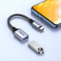Фото #13 товара Przejściówka adapter z kabla przewodu USB na USB-C OTG 15cm czarny
