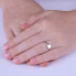 Фото #3 товара Silver leg ring with heart JJJTR1597