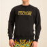 VERSACE JEANS COUTURE logo刺绣棉质长袖圆领卫衣 男款 黑金色 / Толстовка Versace Jeans Couture B7GVA7TG-30318-K42