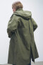 ZW COLLECTION HOODED COTTON JACKET