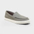 Men's Kon Suede Dress Loafers - Goodfellow & Co Gray 7