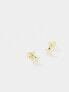 Фото #7 товара Kingsley Ryan gold plated 5mm star stud earrings in gold