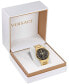 ფოტო #4 პროდუქტის Men's Greca Extreme Swiss Chronograph Gold-Tone Stainless Steel Bracelet Watch 45mm