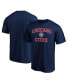 Фото #1 товара Men's Navy Chicago Cubs Team Heart & Soul T-shirt